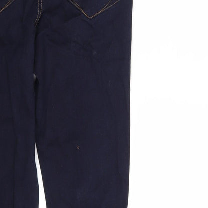 Denim Co. Womens Blue  Denim Jegging Jeans Size 10 L30 in