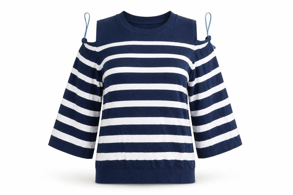 Womens UK Size 10 Matalan Blue Pullover Jumper