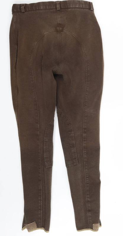 Mountain Horse Womens Brown  Denim Cropped Jeans Size 26 in L27 in