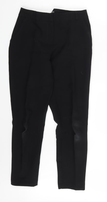 Primark Womens Black   Chino Trousers Size 8 L26 in