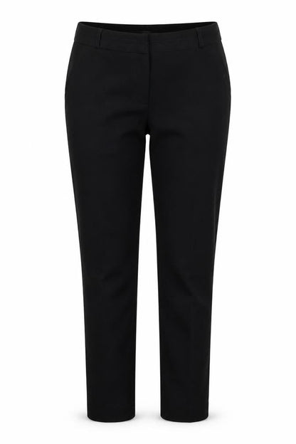 Womens UK Size 8 Primark Regular Fit Chino Black Trousers