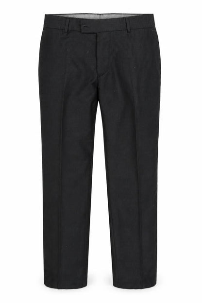 Mens UK Size 30 in Preworn Regular Fit  Black Trousers