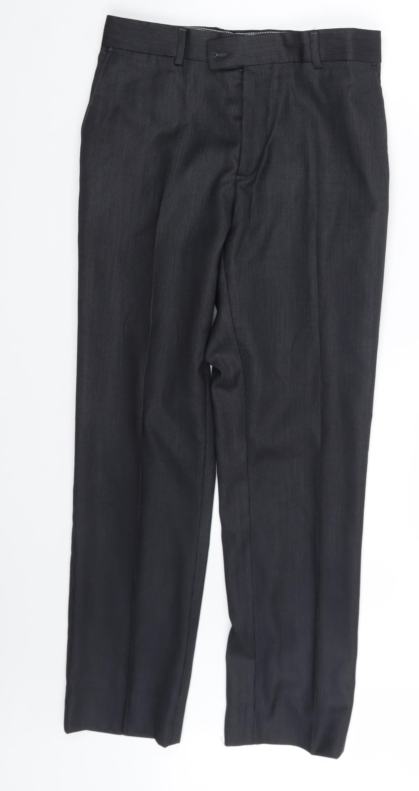 Preworn Mens Black   Trousers  Size 30 in L27 in