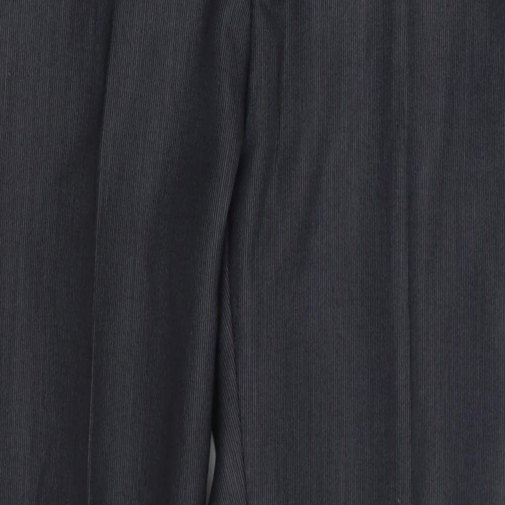 Preworn Mens Black   Trousers  Size 30 in L27 in