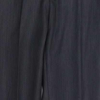 Preworn Mens Black   Trousers  Size 30 in L27 in