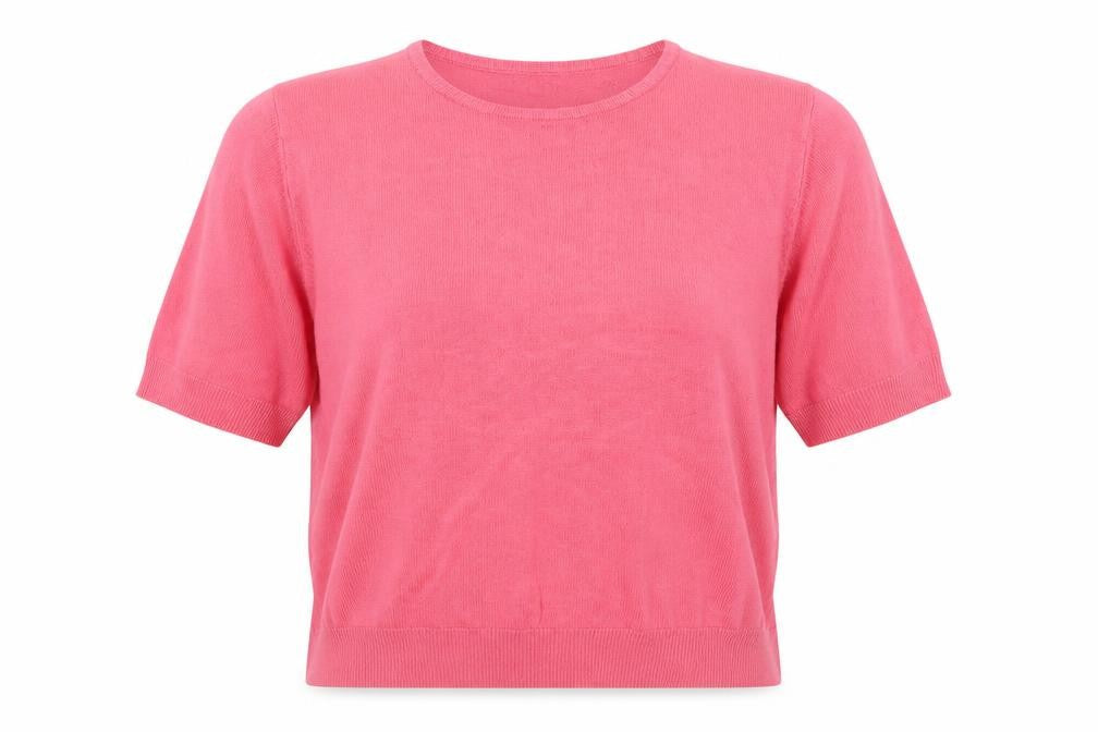 Womens UK Size One Size Preworn Pink Pullover Jumper