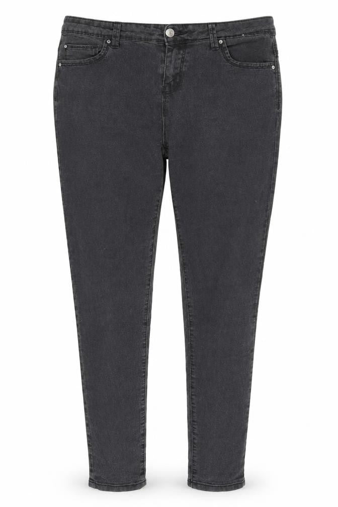 Womens UK Size 14 Denim Co. Slim Fit Skinny Grey Jeans