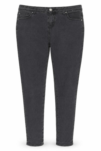 Womens UK Size 14 Denim Co. Slim Fit Skinny Grey Jeans