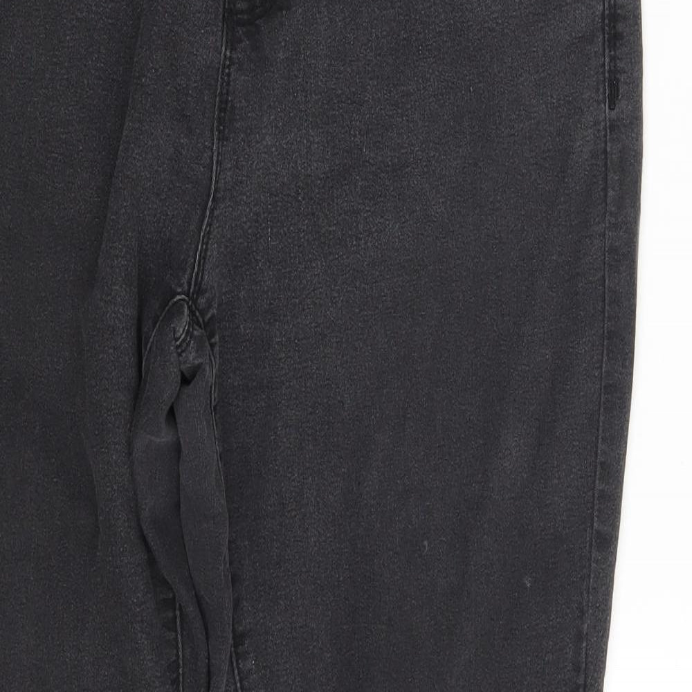 Denim Co. Womens Grey  Denim Skinny Jeans Size 14 L28 in