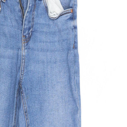 Denim Co. Womens Blue  Denim Skinny Jeans Size 10 L26 in