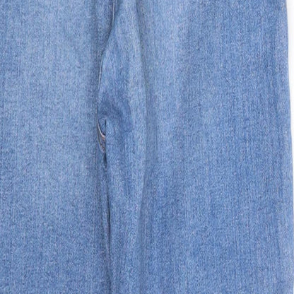 Denim Co. Womens Blue  Denim Skinny Jeans Size 10 L26 in