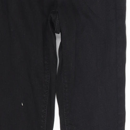 Pieces Girls Black  Denim Skinny Jeans One Size