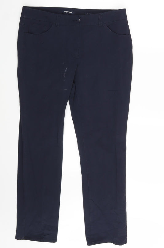 Gerry Weber Womens Blue   Chino Trousers Size 36 in L30 in