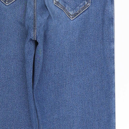 Preworn Girls Blue  Denim Skinny Jeans One Size