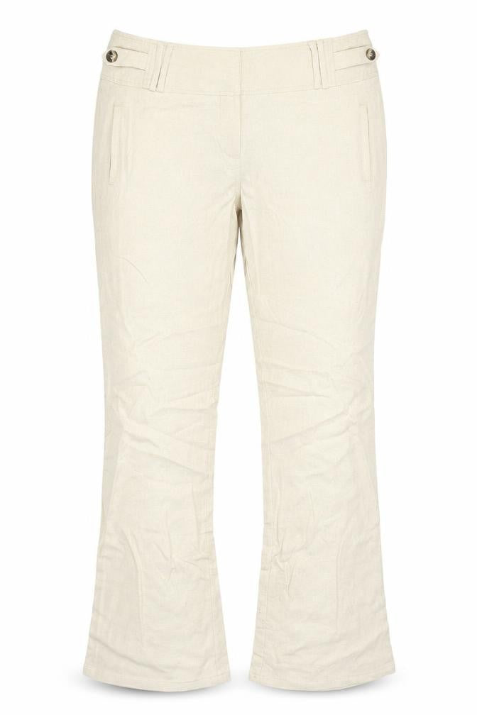 Womens UK Size 14 Select Regular Fit  Brown Trousers