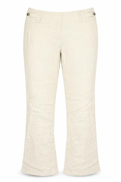 Womens UK Size 14 Select Regular Fit  Brown Trousers