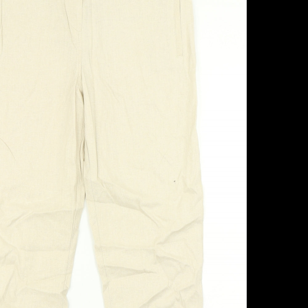 Womens UK Size 14 Select Regular Fit  Brown Trousers