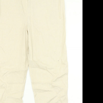 Womens UK Size 14 Select Regular Fit  Brown Trousers