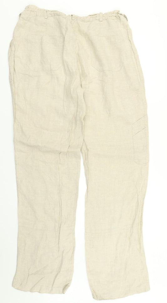 Mastro Store Womens Brown   Trousers  Size XL L33 in