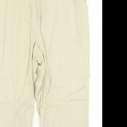 Karida Womens Beige   Trousers  Size 18 L25 in