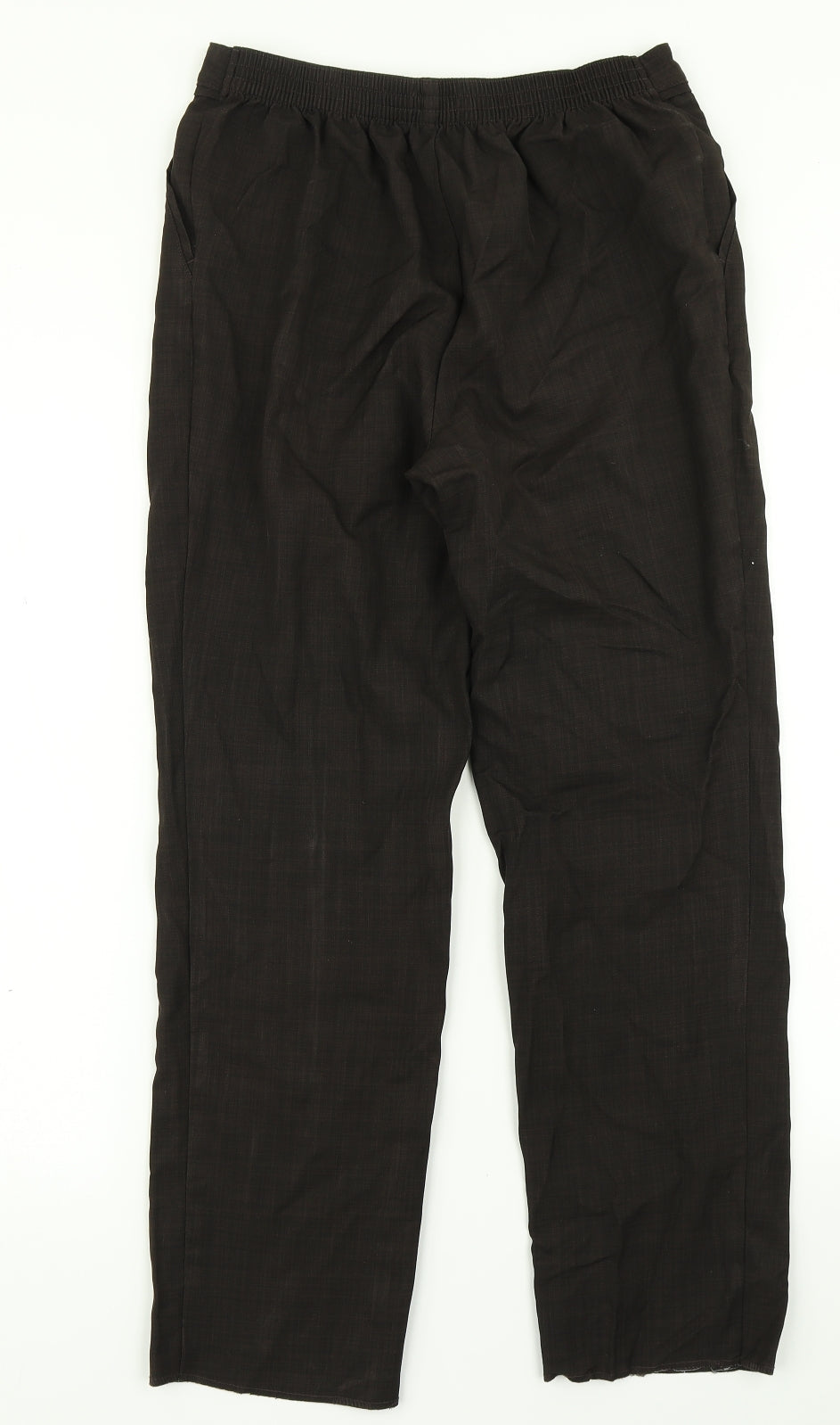 Classic Womens Brown   Dress Pants Trousers Size 10 L26 in