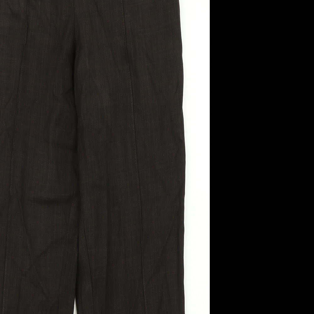 Classic Womens Brown   Dress Pants Trousers Size 10 L26 in
