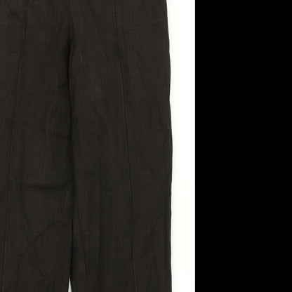 Classic Womens Brown   Dress Pants Trousers Size 10 L26 in