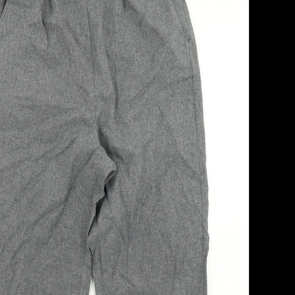 Bonmarché Womens Grey   Dress Pants Trousers Size 10 L22 in