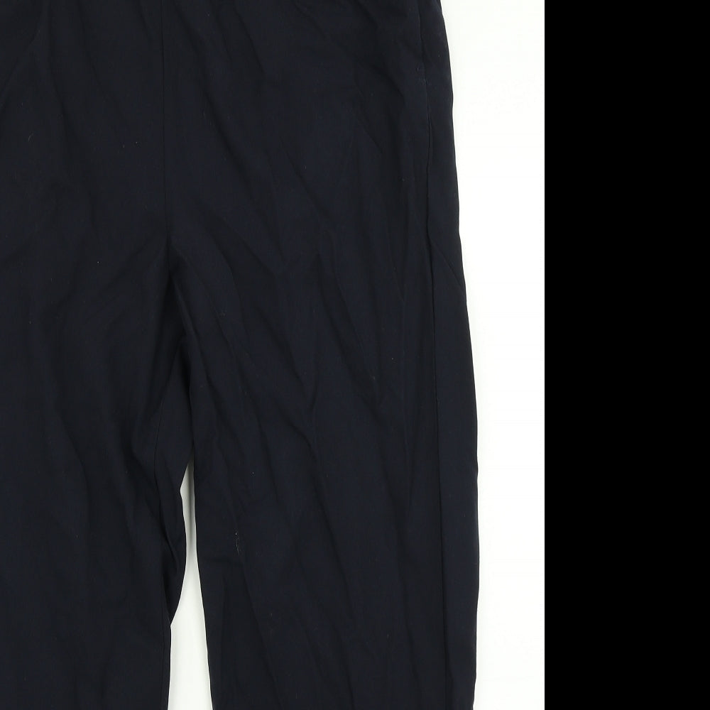 BM Womens Blue   Dress Pants Trousers Size 16 L24 in