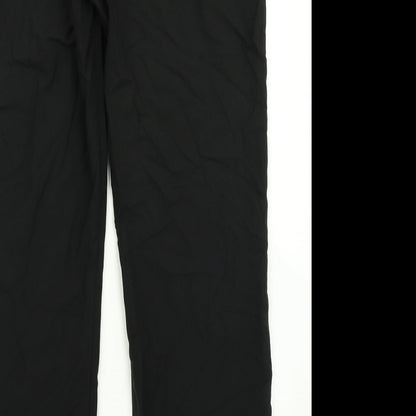 George Womens Black   Dress Pants Trousers Size 14 L29 in