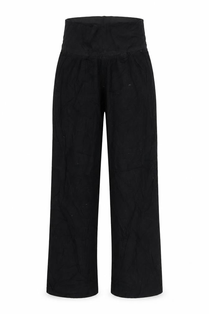 Womens UK Size S Terranova Regular Fit  Black Trousers