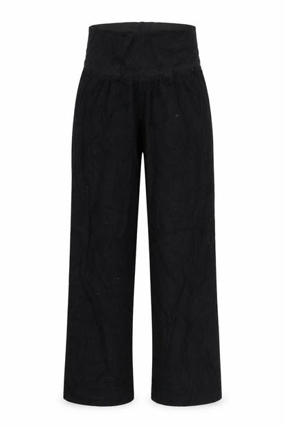 Womens UK Size S Terranova Regular Fit  Black Trousers
