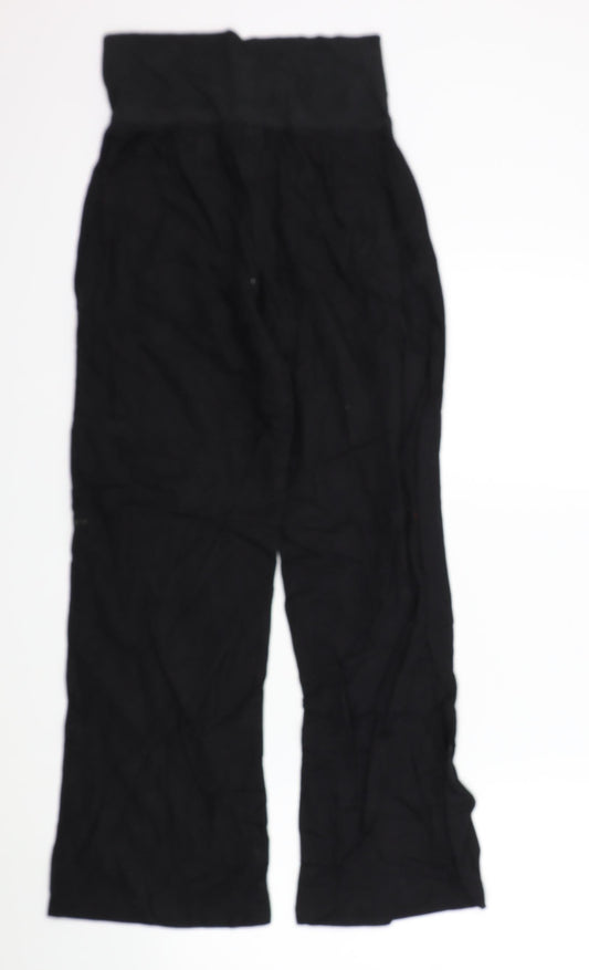 Womens UK Size S Terranova Regular Fit  Black Trousers