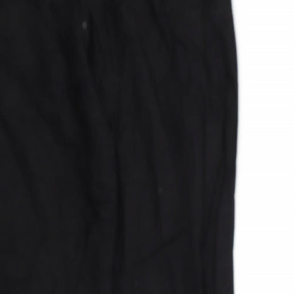 Womens UK Size S Terranova Regular Fit  Black Trousers