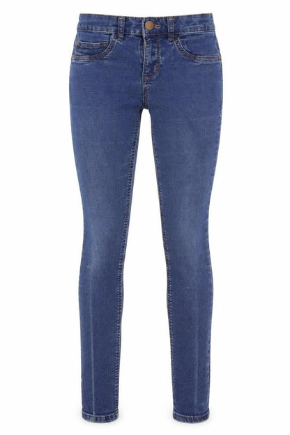 Womens UK Size 10 George Regular Fit Skinny Blue Jeans