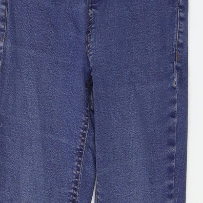 George Womens Blue  Denim Skinny Jeans Size 10 L27 in