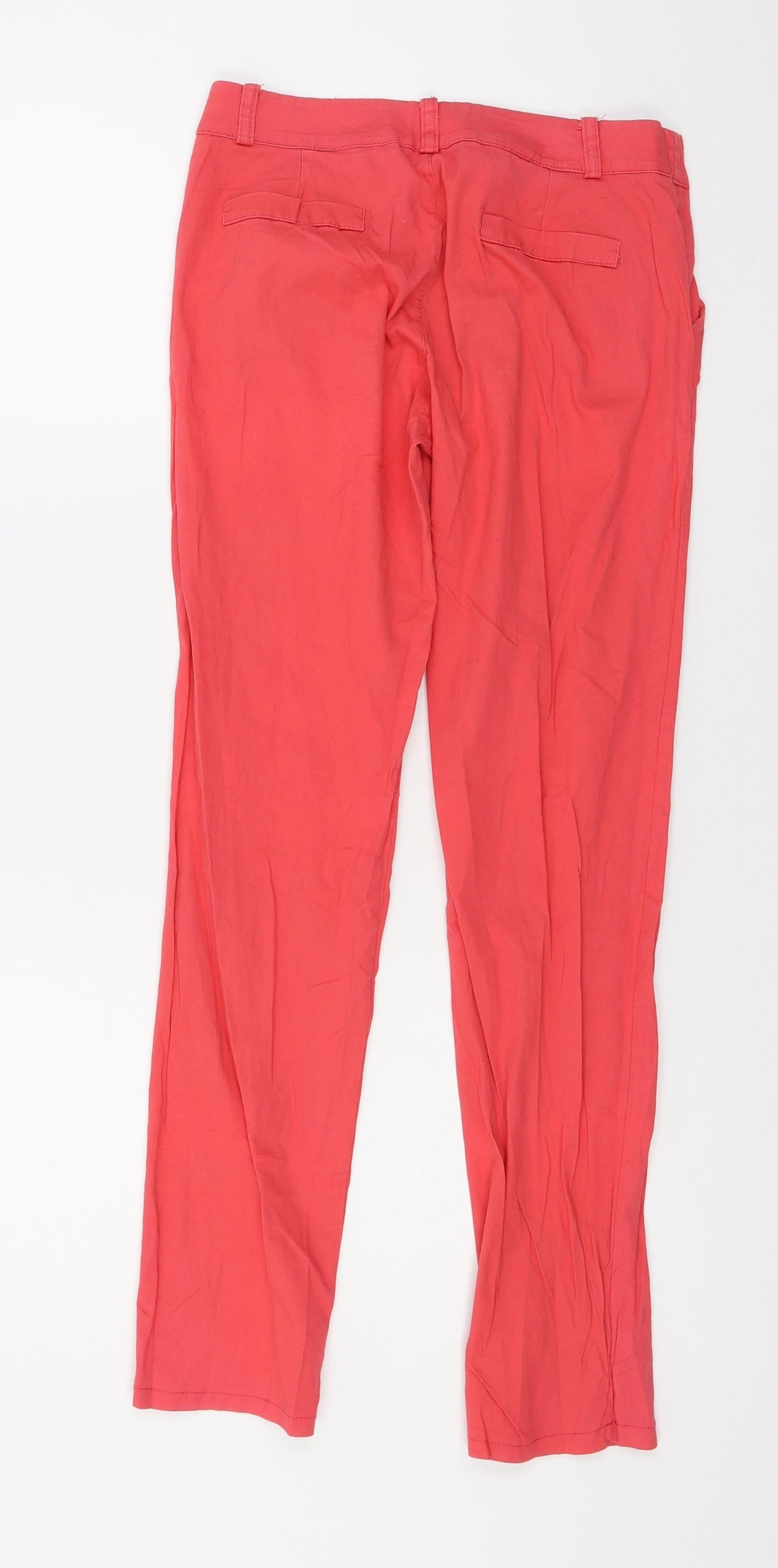 Womens UK Size 28 in Preworn Regular Fit  Pink Trousers