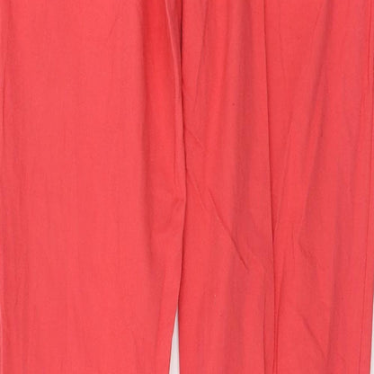 Womens UK Size 28 in Preworn Regular Fit  Pink Trousers