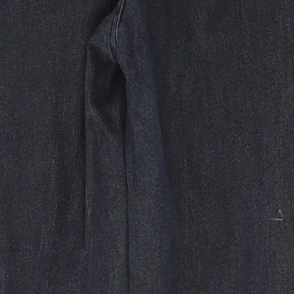 PRETTYLITTLETHING Womens Grey  Denim Skinny Jeans Size 8 L26 in