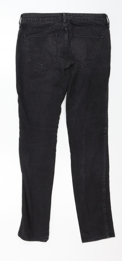 Womens UK Size 26 in H&M Regular Fit Skinny Grey Jeans
