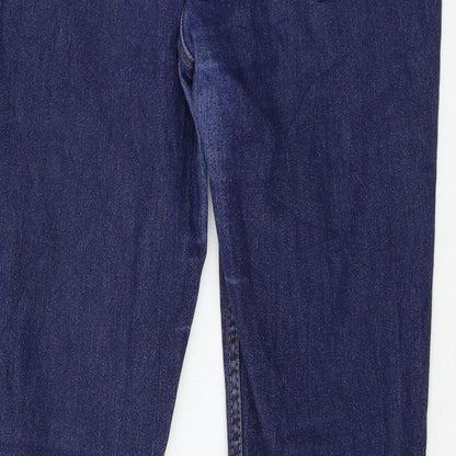Womens UK Size 28 in H&M Regular Fit Skinny Blue Jeans