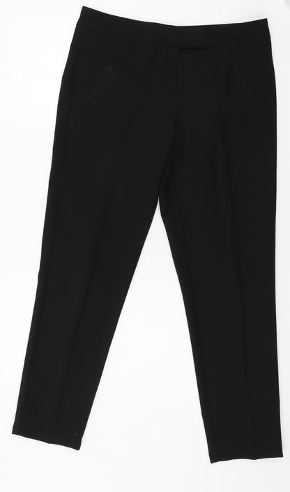 George Womens Black   Trousers  Size 12 L27 in