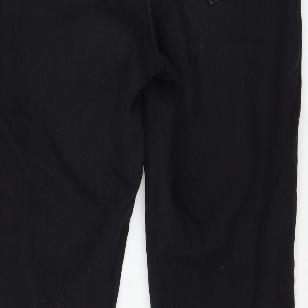 Denim & Co. Womens Black  Denim Jegging Jeans Size 10 L28 in