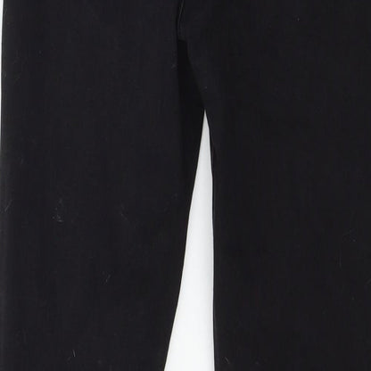 George Womens Black  Denim Skinny Jeans Size 8 L26 in