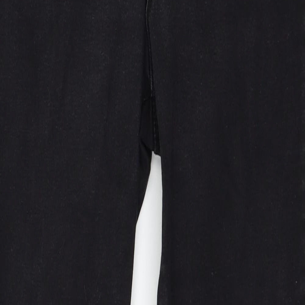 Denim & Co. Womens Grey  Denim Skinny Jeans Size 12 L29 in