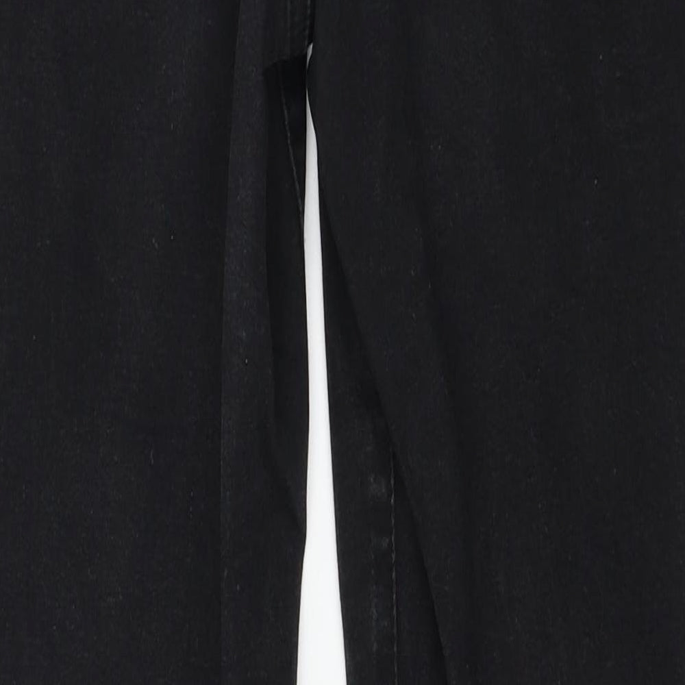 Denim & Co. Womens Grey  Denim Skinny Jeans Size 12 L29 in