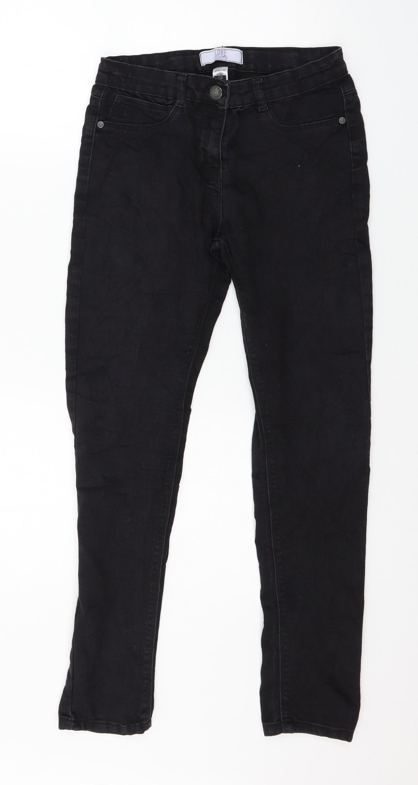 St Bernard  Womens Black  Denim Skinny Jeans Size 26 in L27 in