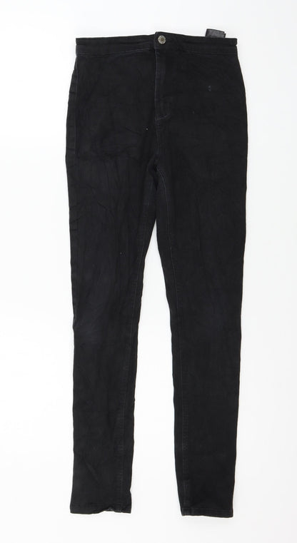 H&M Girls Black  Denim Skinny Jeans Size 13 Years