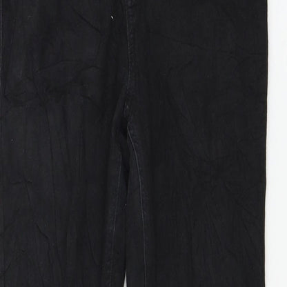 H&M Girls Black  Denim Skinny Jeans Size 13 Years