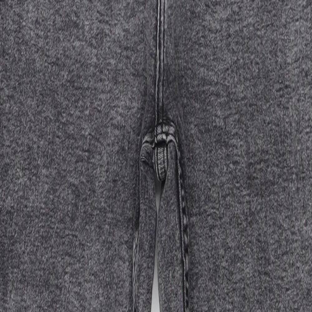 Denim & Co. Womens Grey  Denim Skinny Jeans Size 14 L26 in